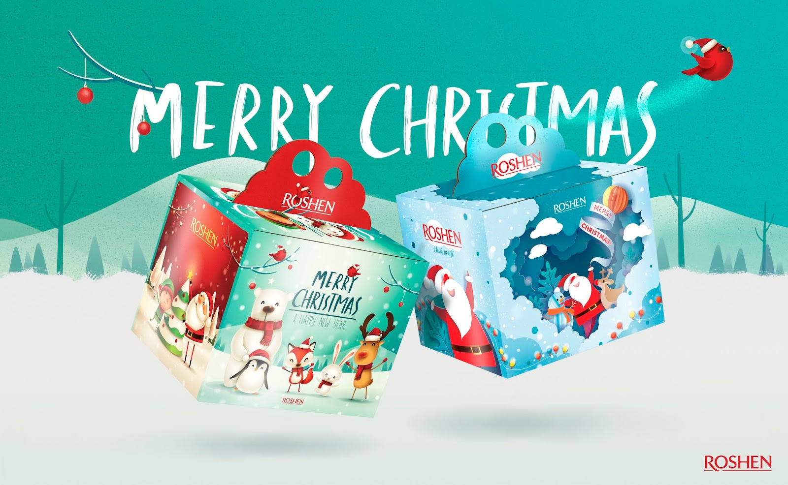 圣誕節(jié)禮盒包裝設(shè)計(jì)參考(圖2)