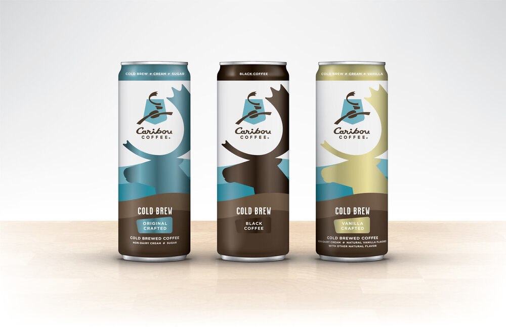 咖啡飲料包裝設(shè)計用的也是鹿圖片(圖1)