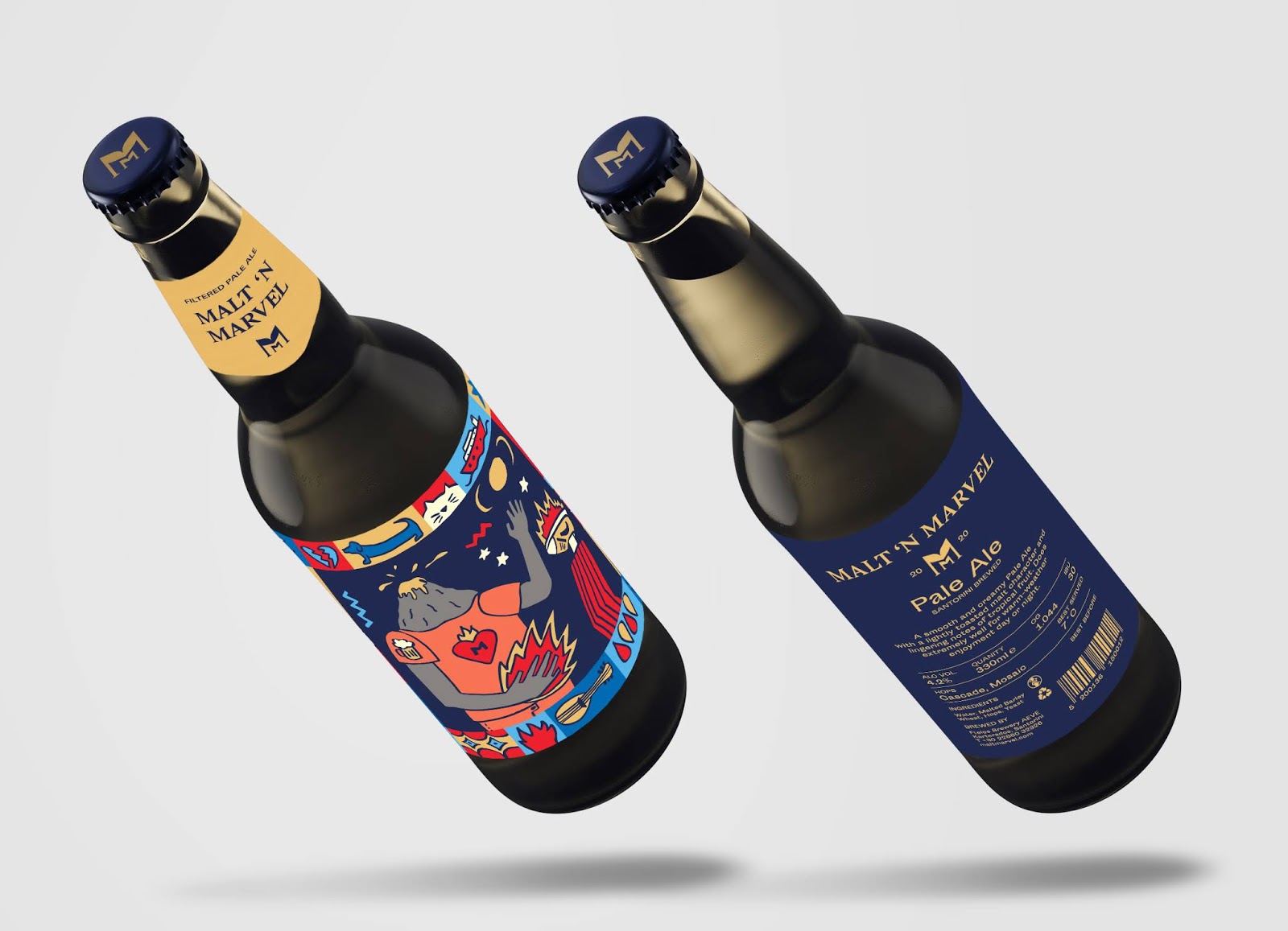 插畫(huà)形式啤酒包裝設(shè)計(jì)(圖4) 插畫(huà)形式啤酒包裝設(shè)計(jì)(圖4)