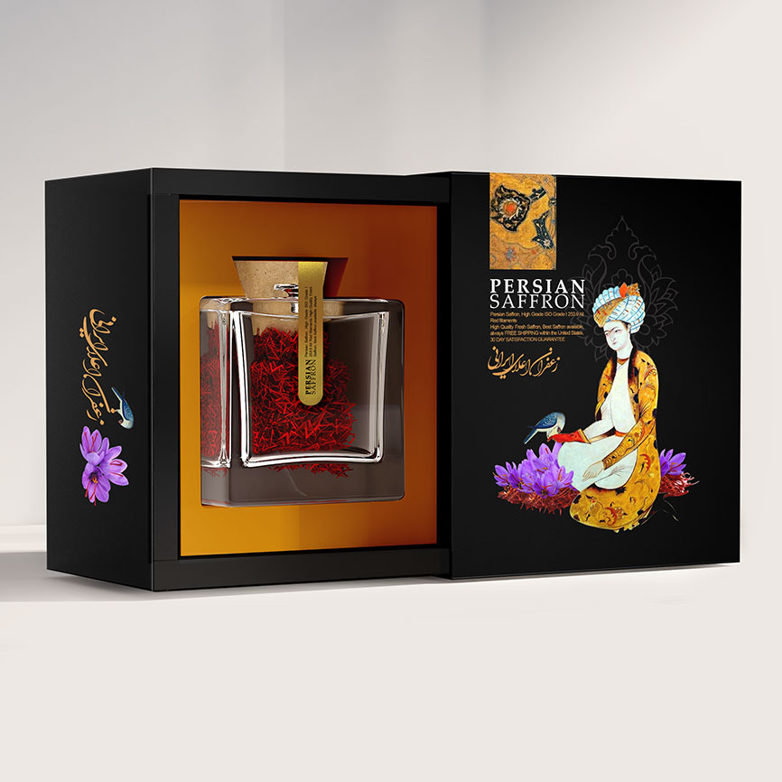 藏紅花包裝設(shè)計(jì)欣賞(圖2)