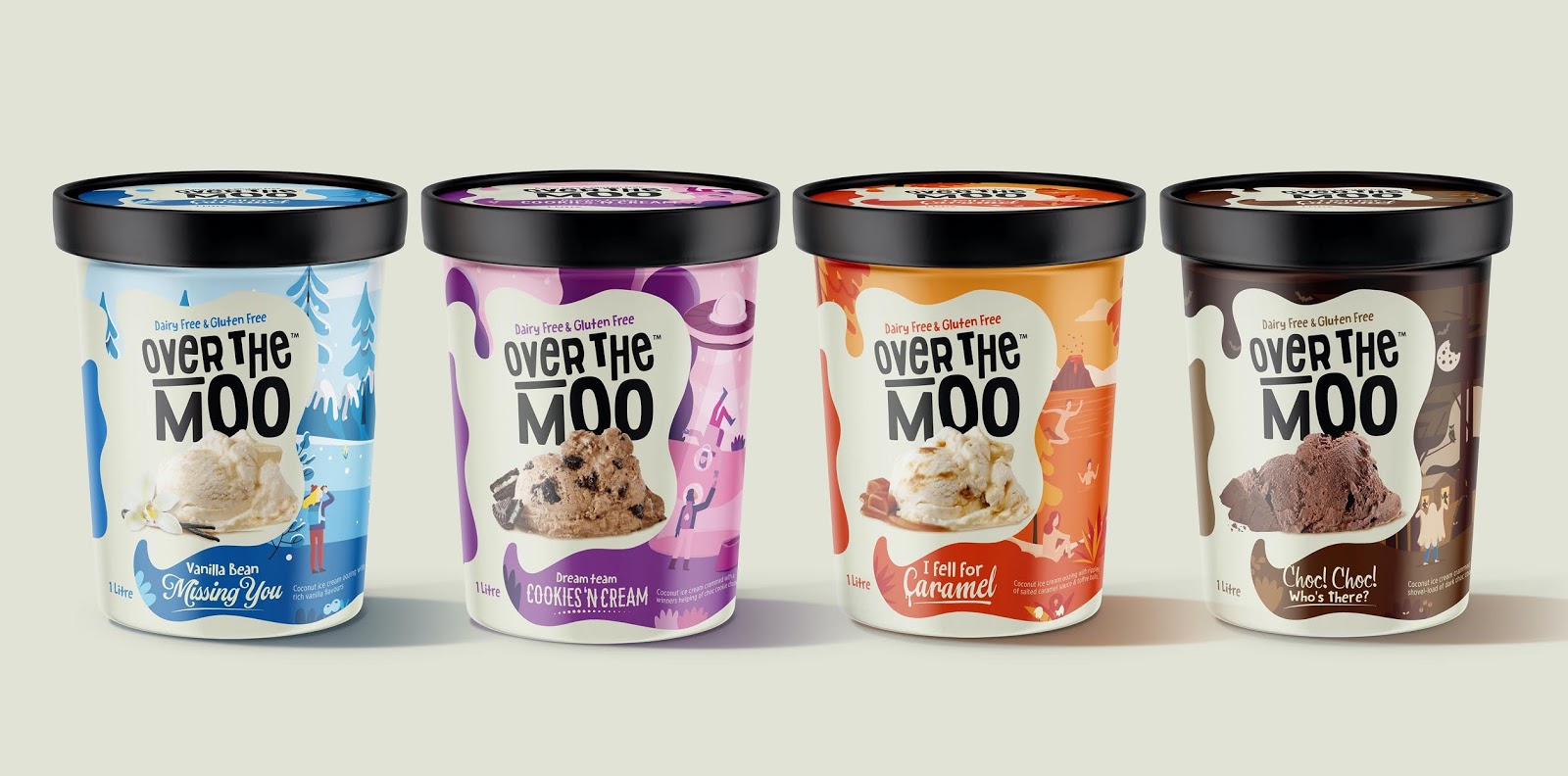 無糖無脂冰淇淋包裝設(shè)計(jì)(圖5)