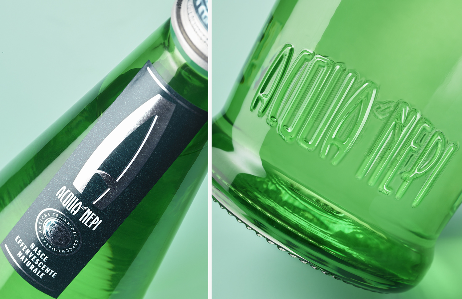 高端礦泉水包裝設計用字母做核心符號(圖3)