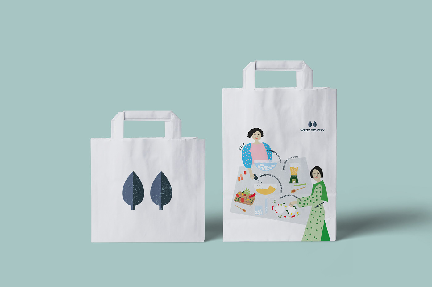 素食品牌包裝設(shè)計(jì)清新友愛(圖4)