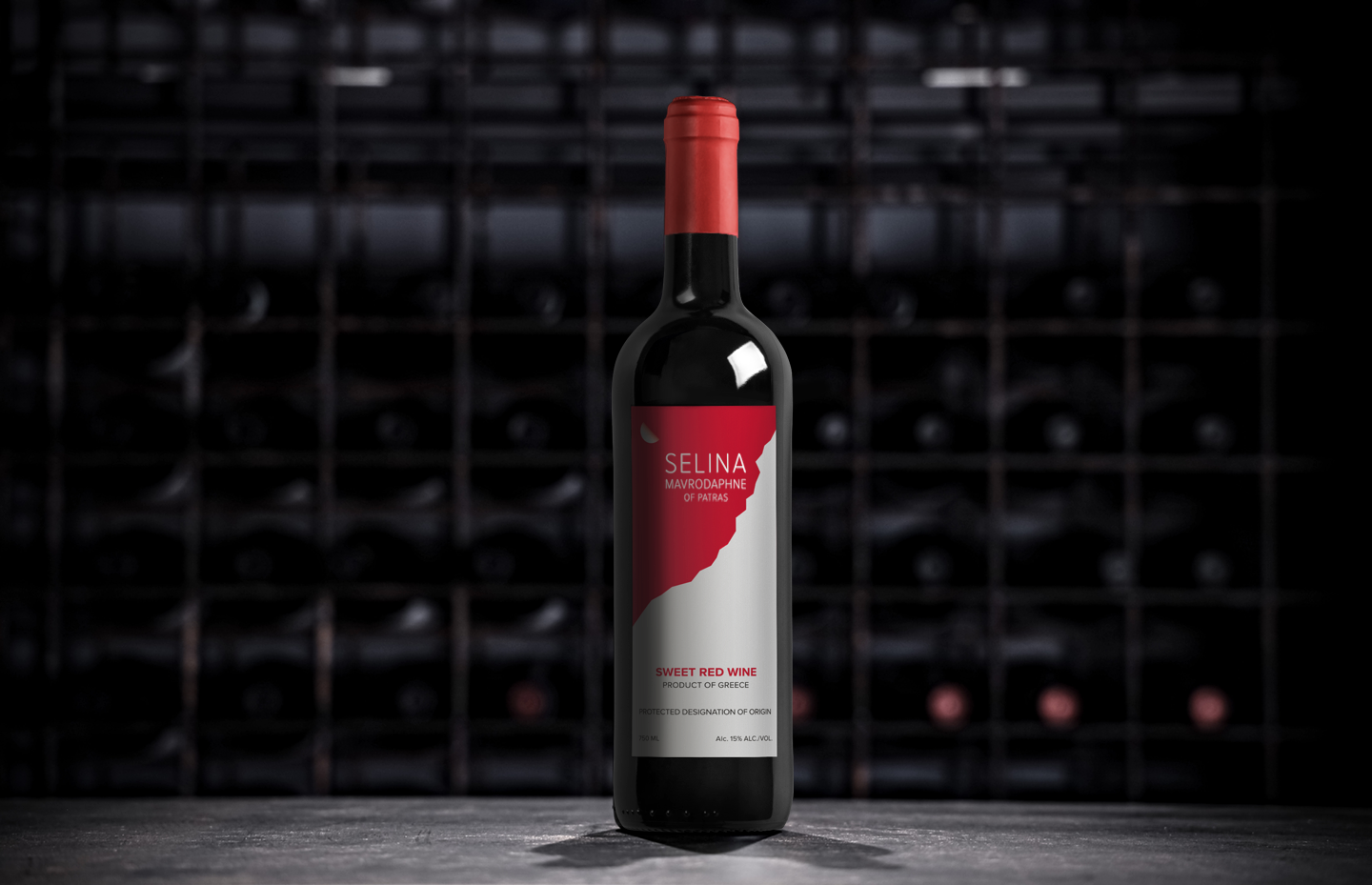 葡萄酒包裝設(shè)計(jì)簡(jiǎn)約識(shí)別度高(圖2)