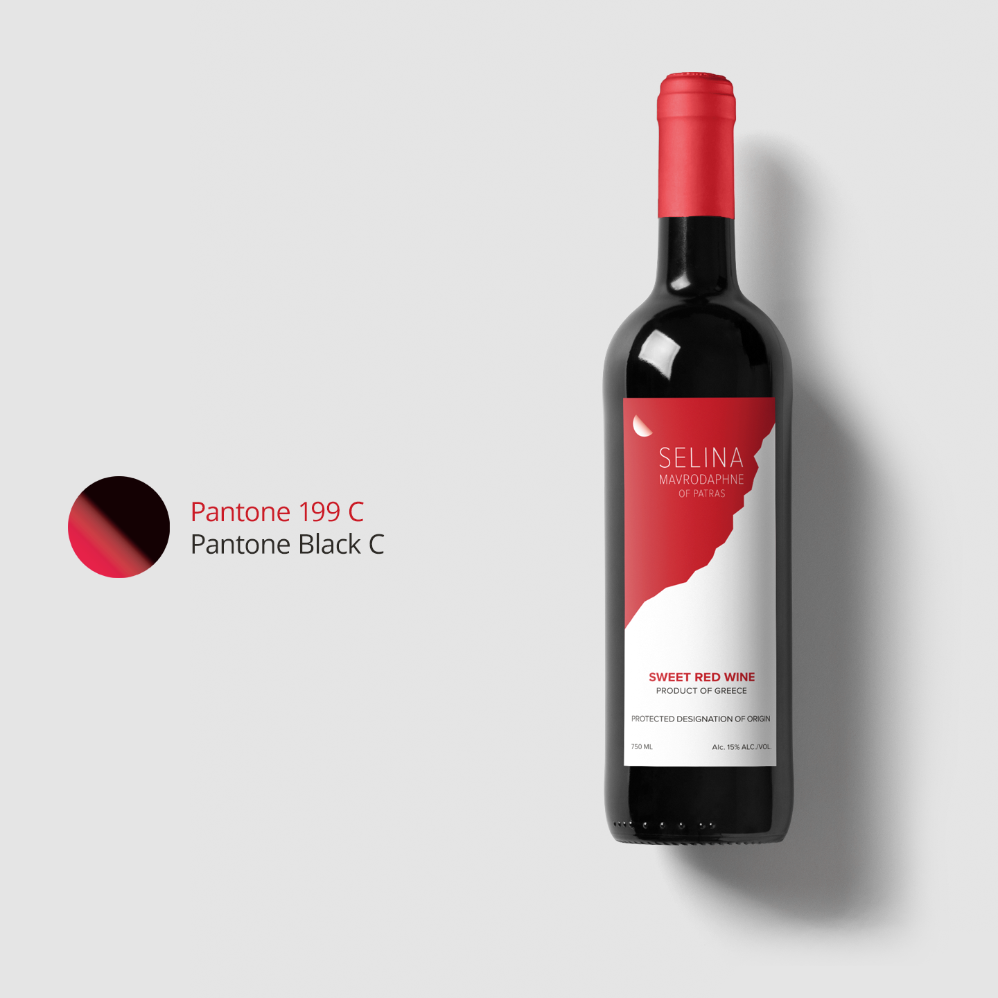 葡萄酒包裝設(shè)計(jì)簡(jiǎn)約識(shí)別度高(圖1)