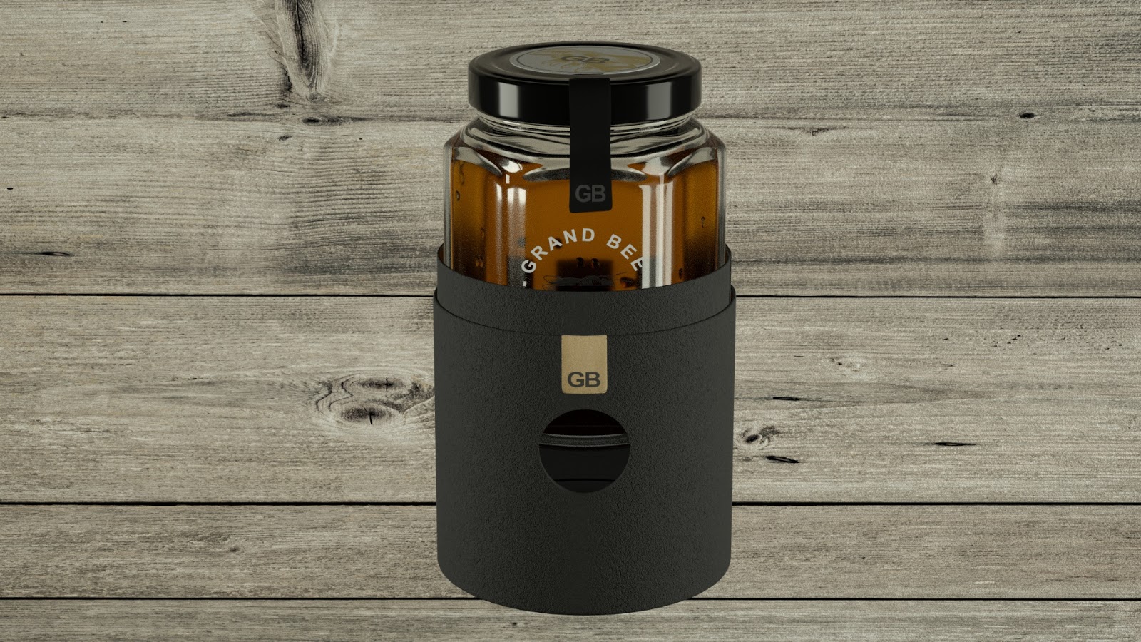 簡約高端蜂蜜包裝設(shè)計(圖5)