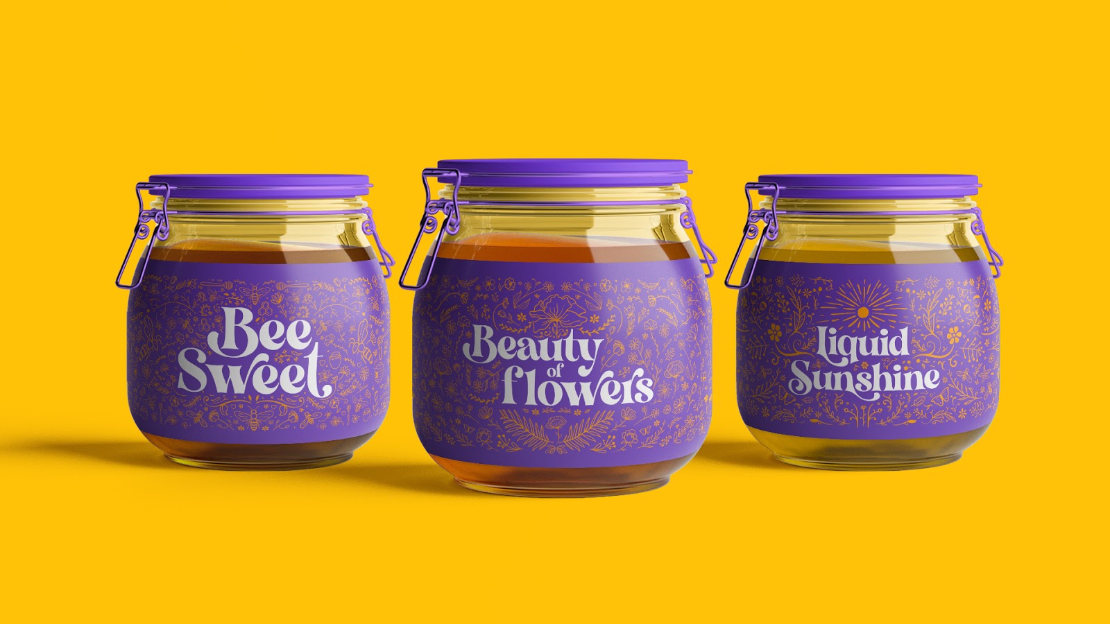 蜂蜜包裝設(shè)計(jì)欣賞(圖1)