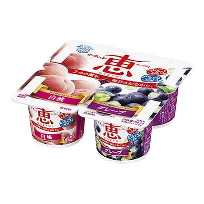 白桃葡萄酸奶包裝設(shè)計(jì)(圖1)