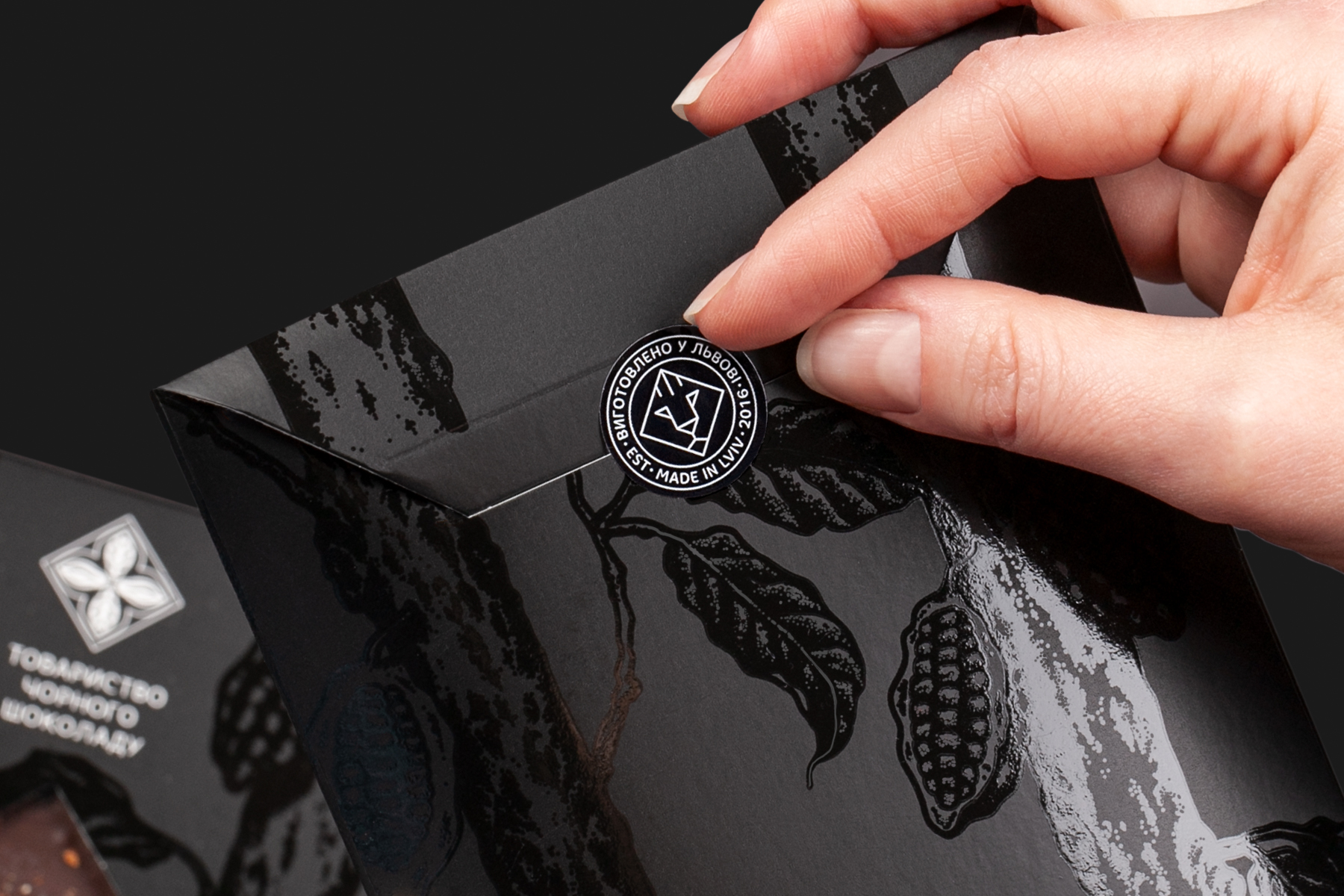 黑巧克力包裝設計(圖9)