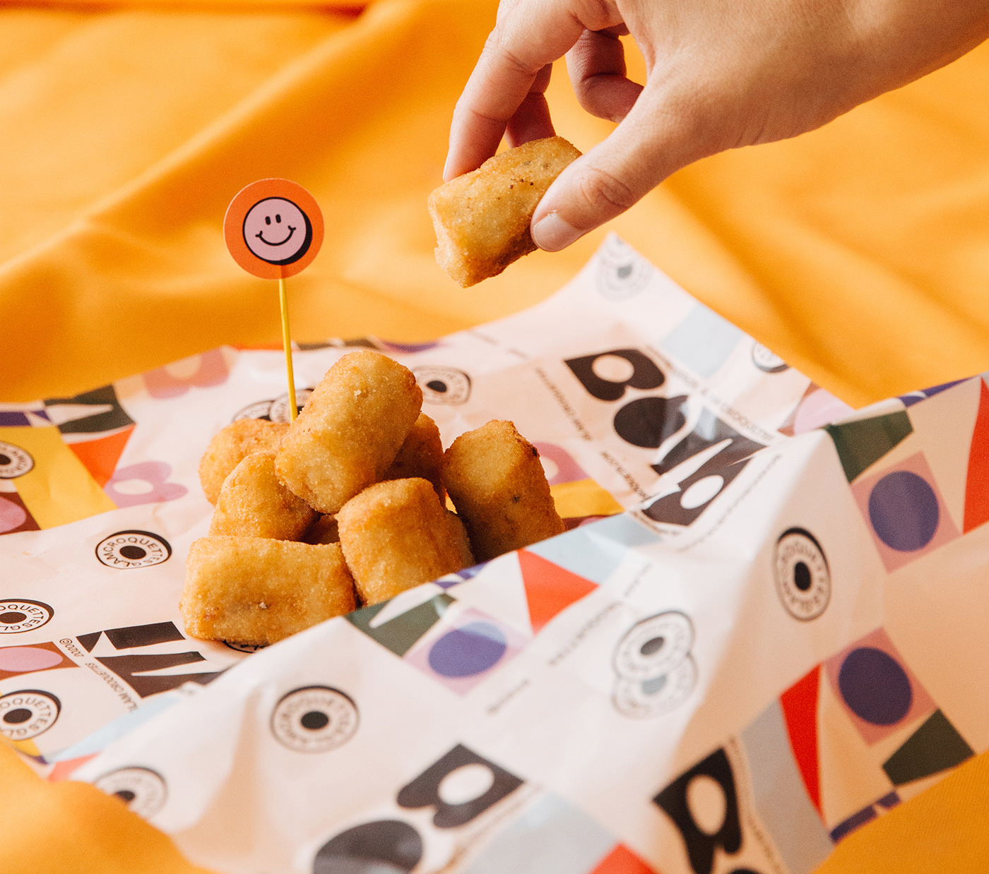 炸丸子紙袋怎么設(shè)計(jì)包裝(圖4)