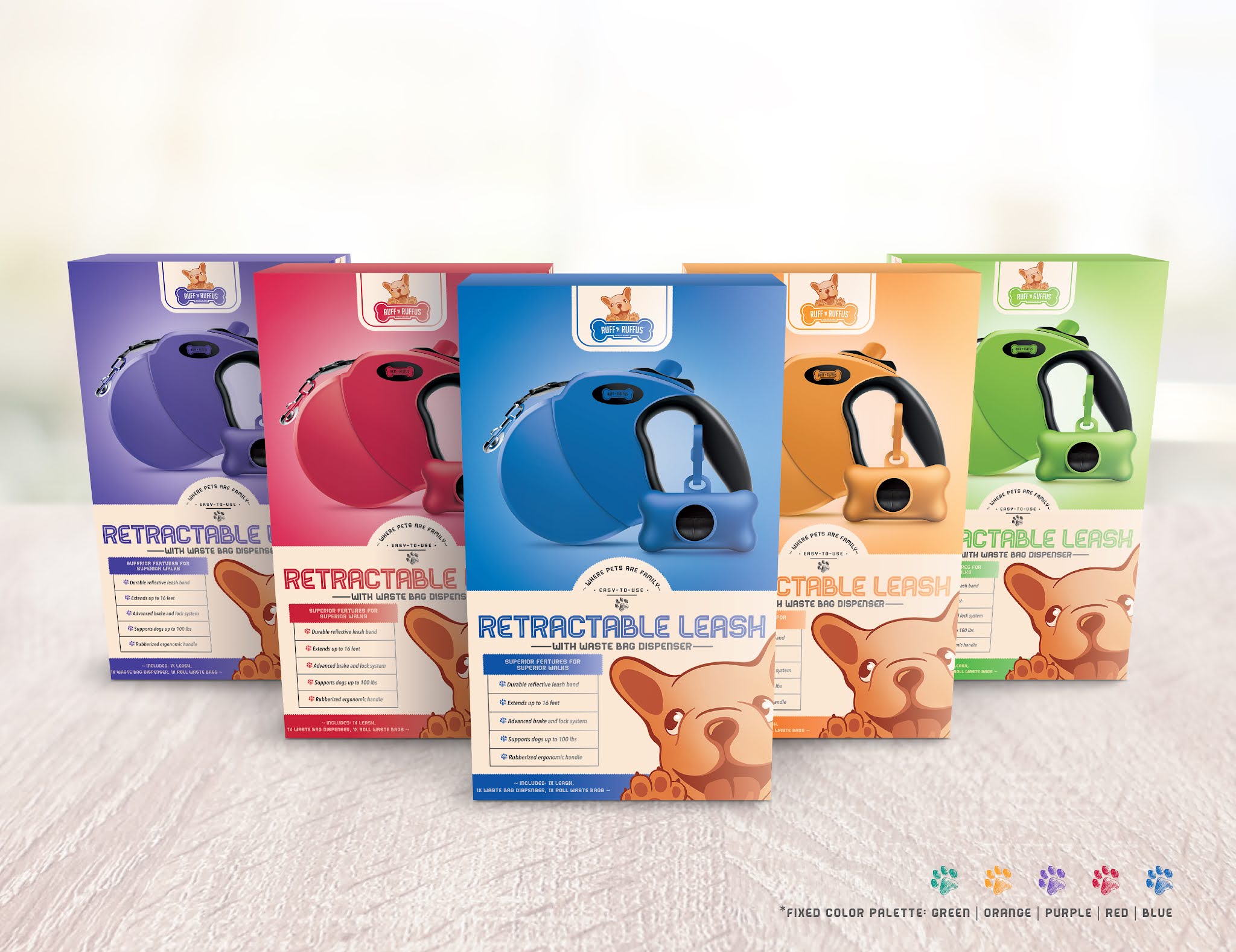 寵物包裝設計欣賞系列產(chǎn)品怎么設計比較好(圖5)