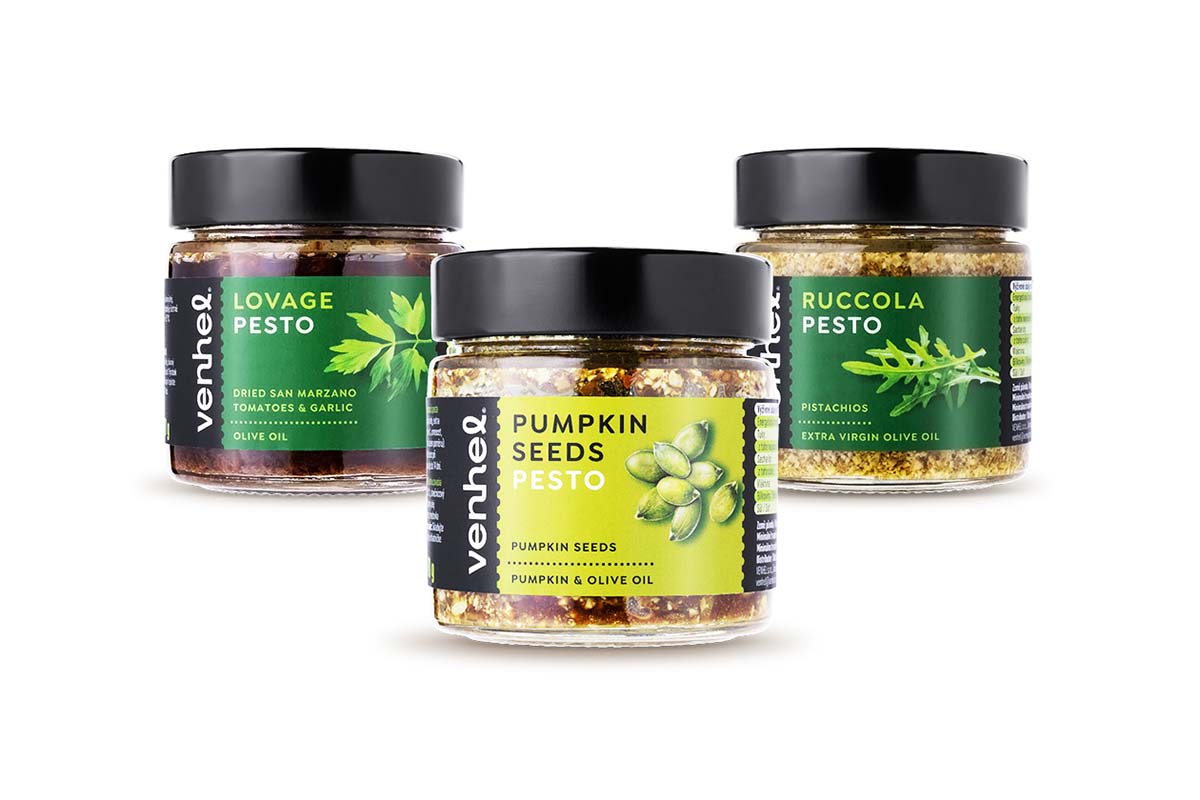 香蒜醬韭菜醬的包裝設(shè)計(jì)可以這樣做(圖4)