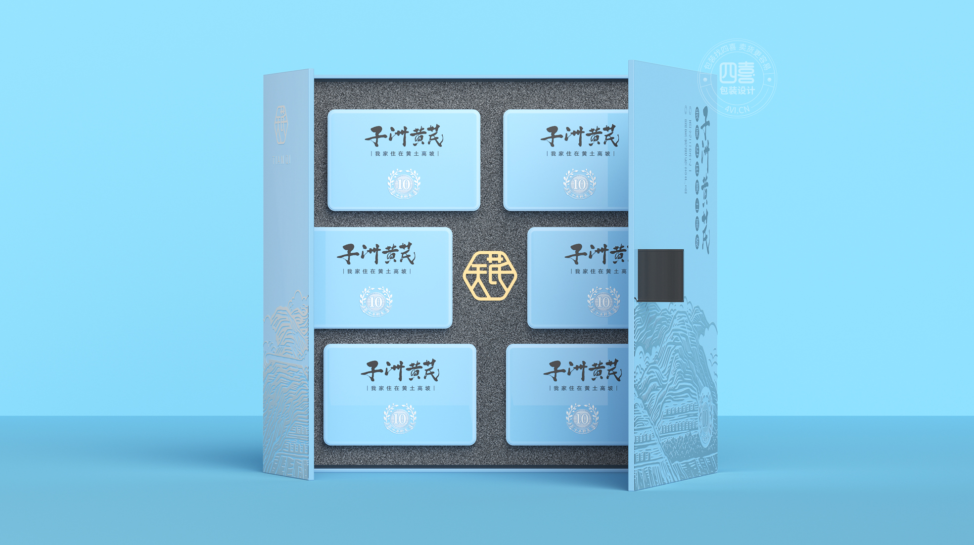 天芪子洲黃芪品牌全案升級(圖6)