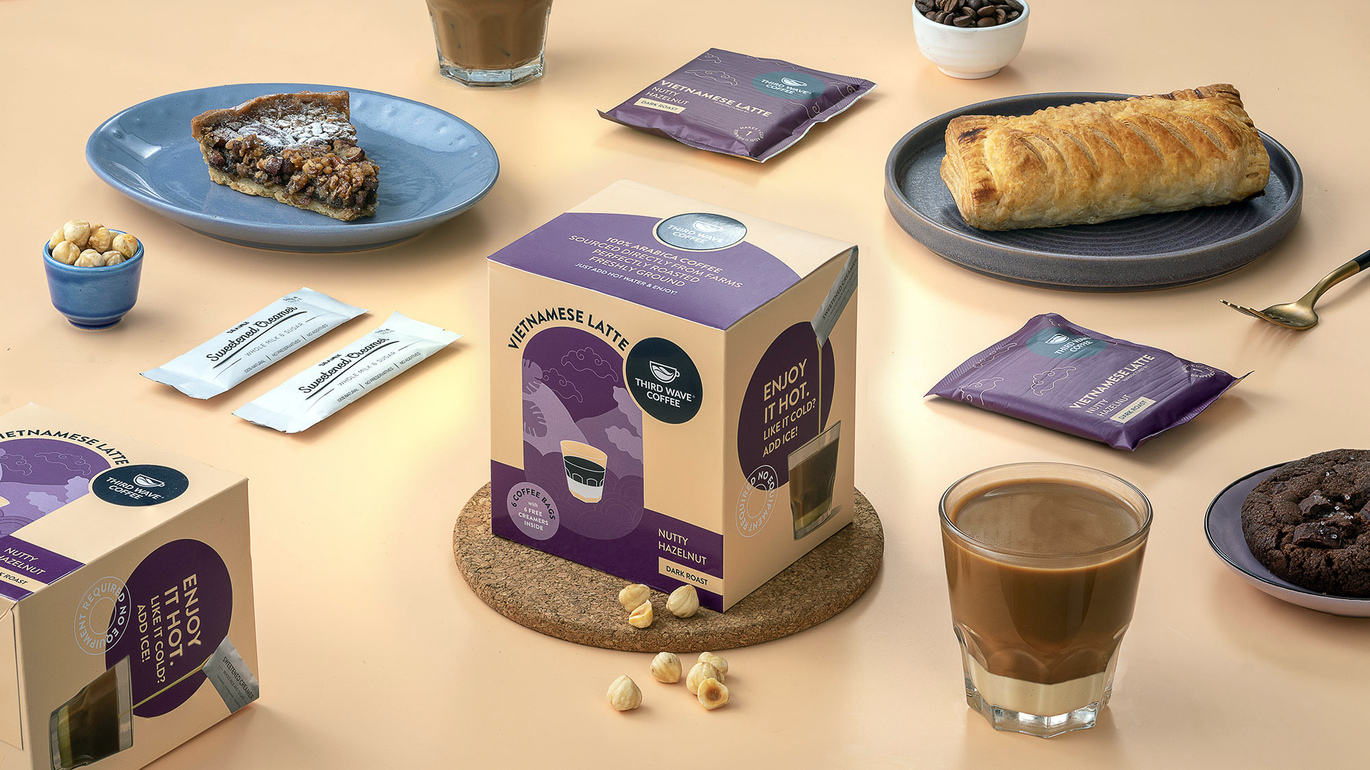 越南拿鐵速溶咖啡包裝這樣設(shè)計(圖6)