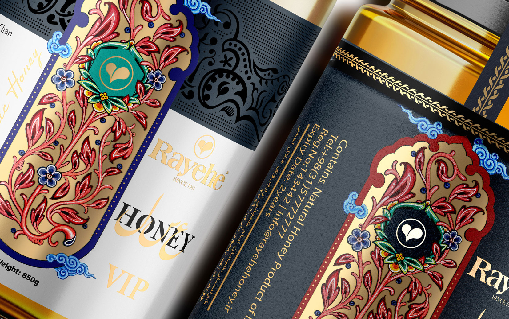 蜂蜜創(chuàng)意包裝設(shè)計(jì)這樣做簡(jiǎn)約又奢華(圖4)