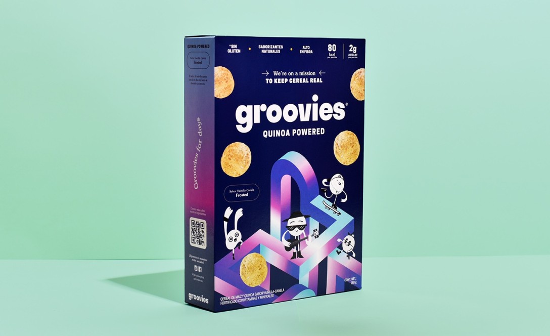 可愛(ài)的插圖在麥片包裝上這樣設(shè)計(jì)很有趣(圖12)