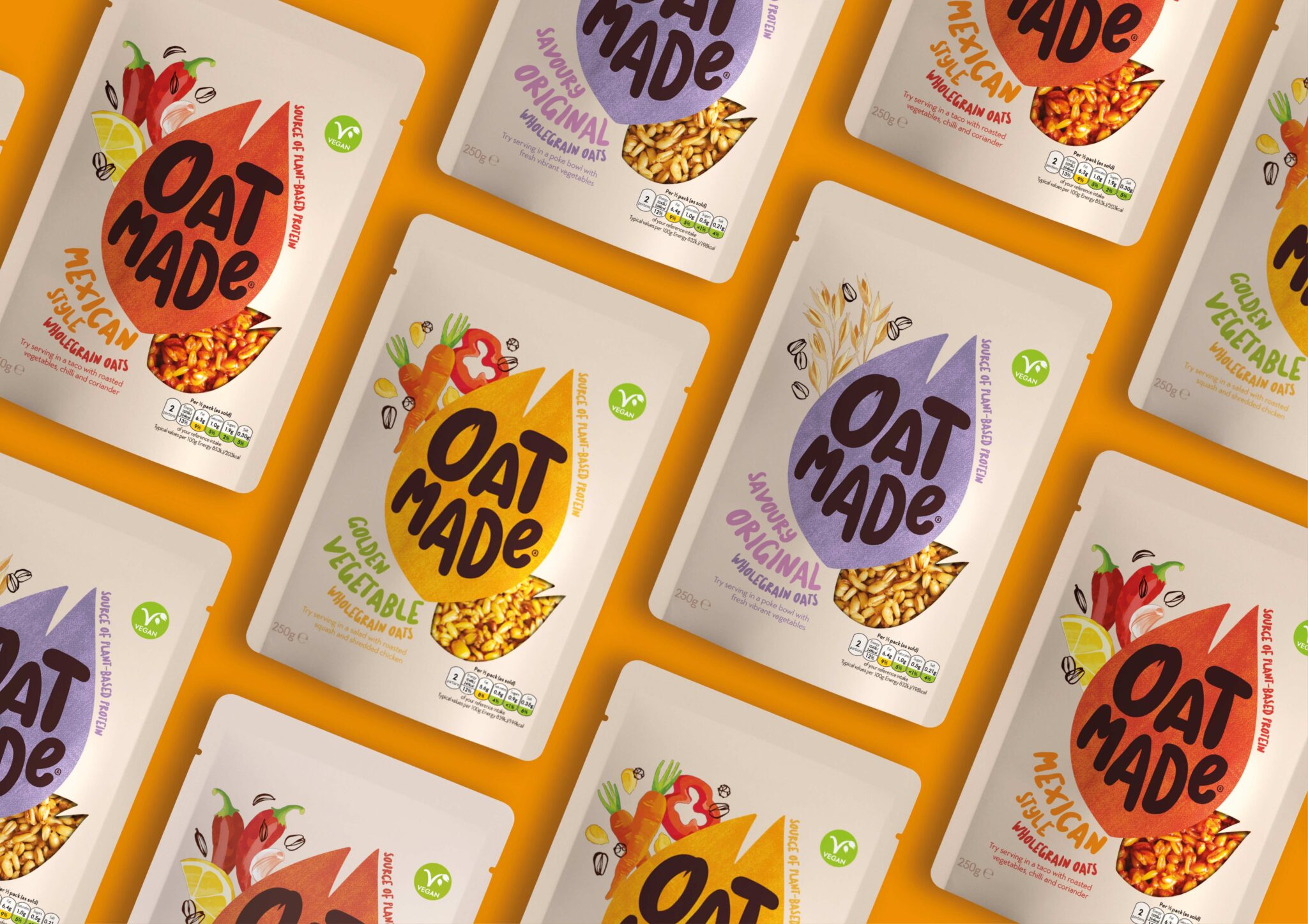 ?OatMade燕麥片食品創(chuàng)意包裝設(shè)計(jì)(圖1)