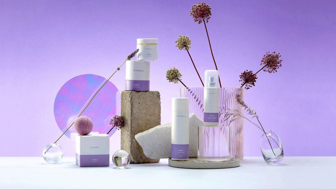 ?Etherealis全新系列的身體護(hù)理產(chǎn)品包裝設(shè)計(jì)(圖2)