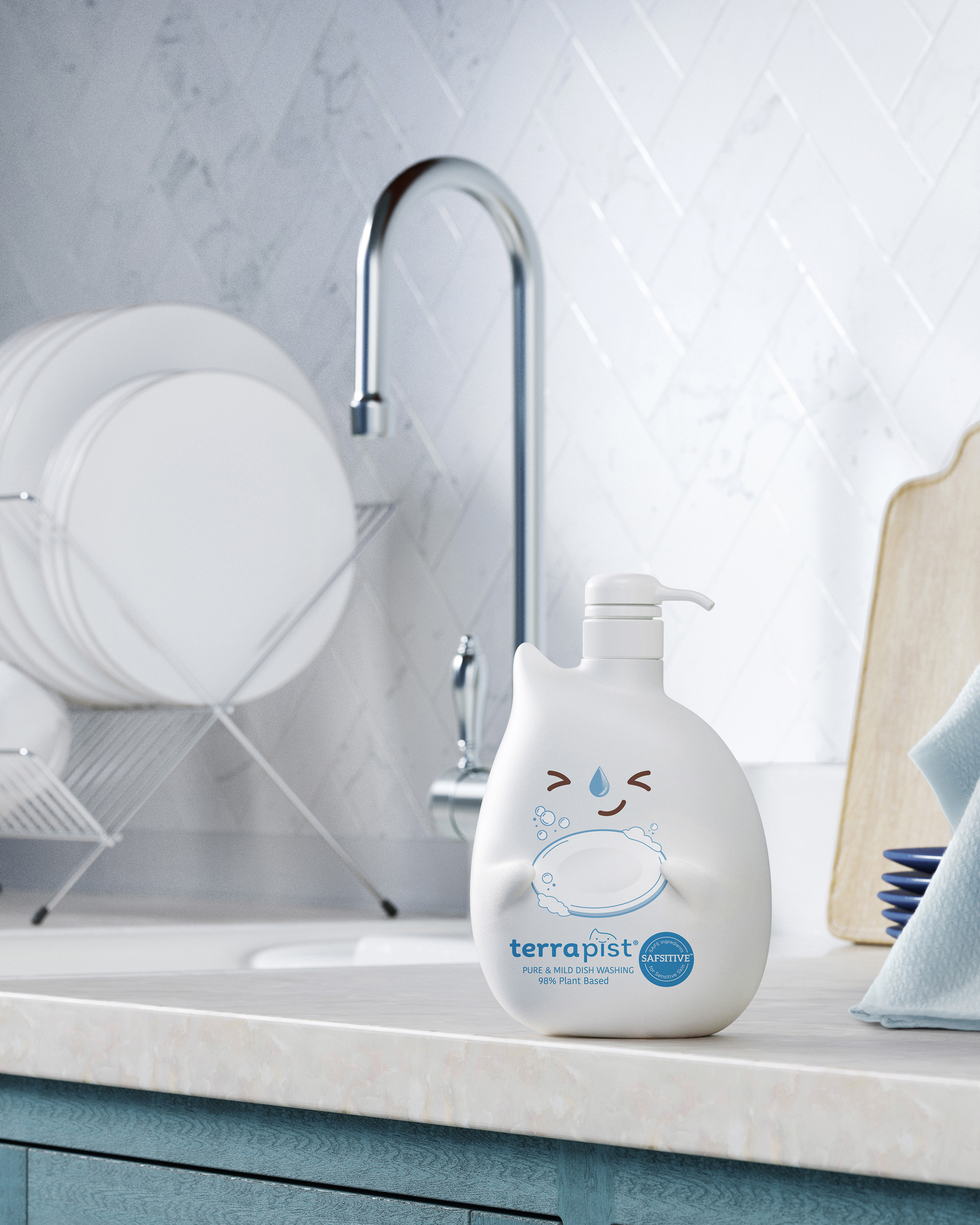 傳達快樂的感覺的清潔用品包裝設(shè)計(圖5) 傳達快樂的感覺的清潔用品包裝設(shè)計(圖5)