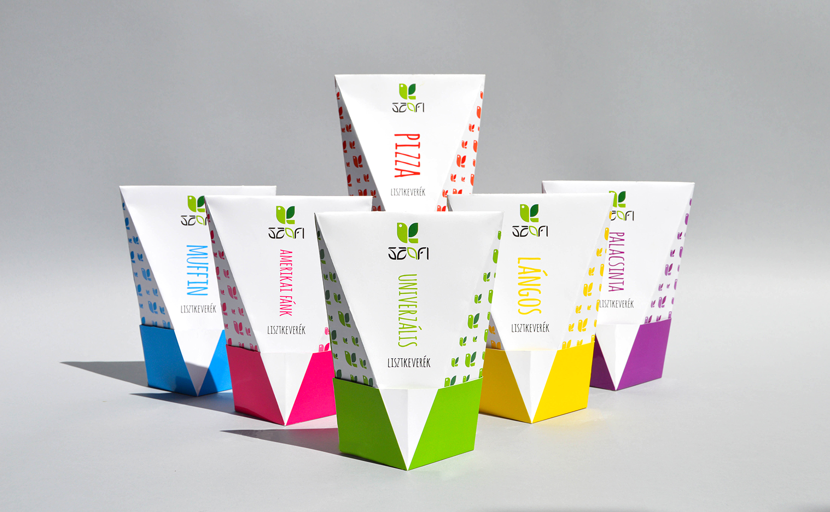 現(xiàn)代又環(huán)保的SZAFI面粉包裝這樣設(shè)計(圖1)