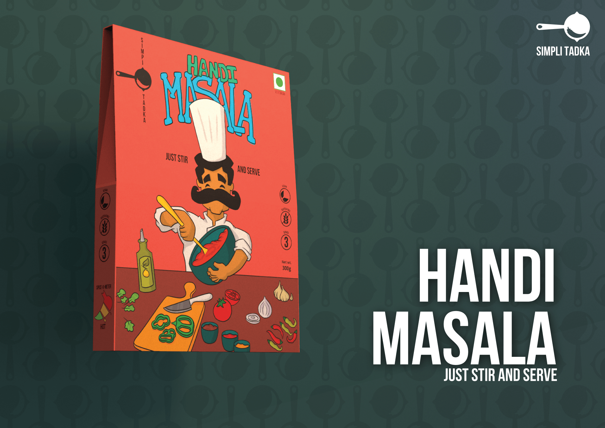  Simpli Tadka系列咖喱包裝設(shè)計(jì)欣賞(圖6)