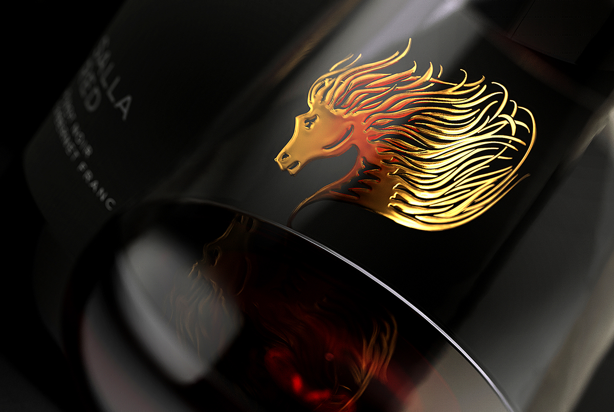 優(yōu)質(zhì)葡萄酒現(xiàn)代化酒標(biāo)設(shè)計(jì)欣賞(圖3)