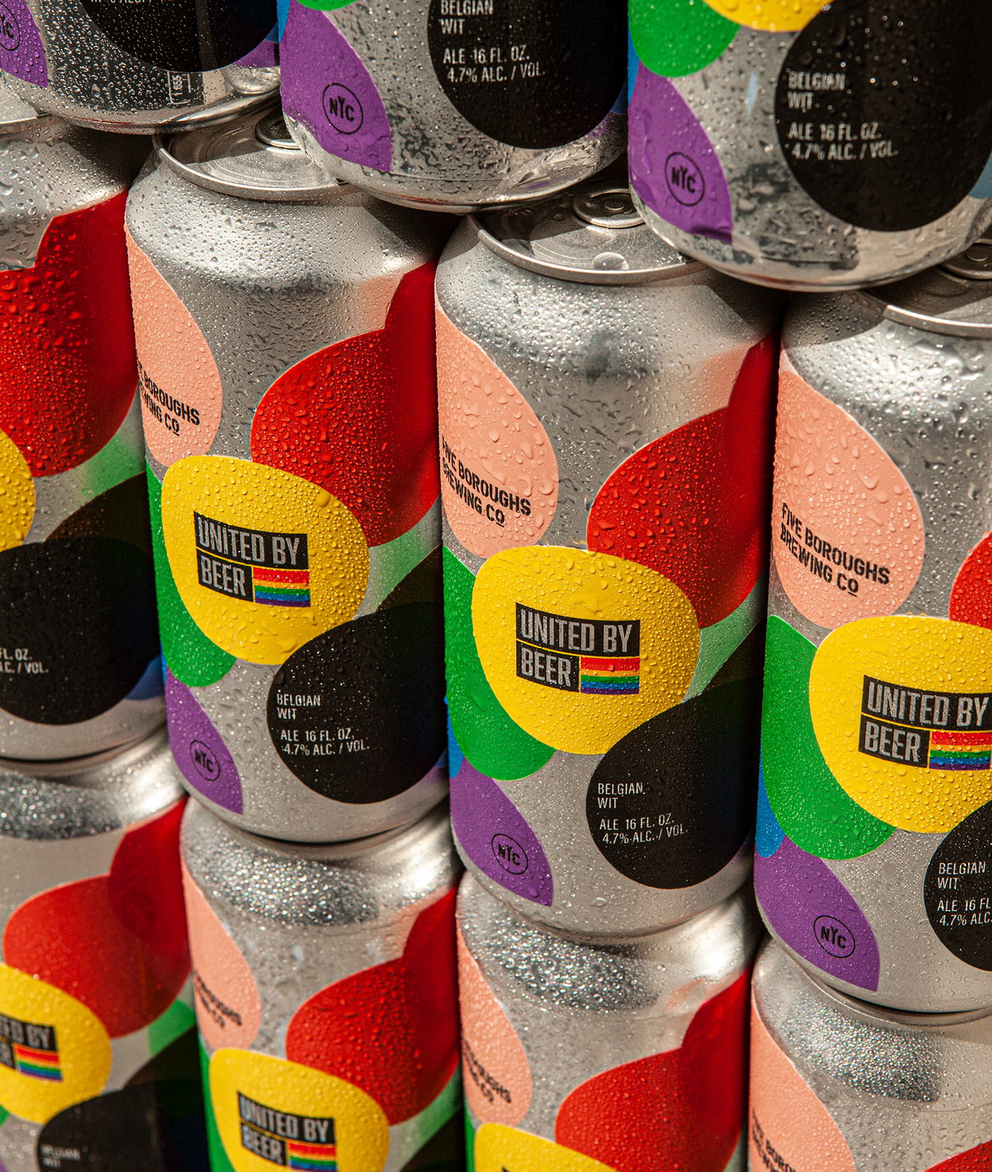 啤酒包裝這樣設(shè)計(jì)超大五彩紙屑充滿了自豪感(圖3)