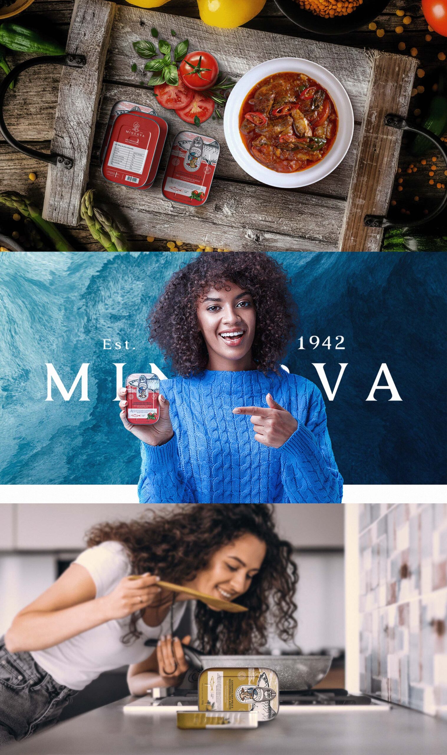 葡萄牙MINERVA魚罐頭食品包裝設(shè)計(jì)參考(圖3)