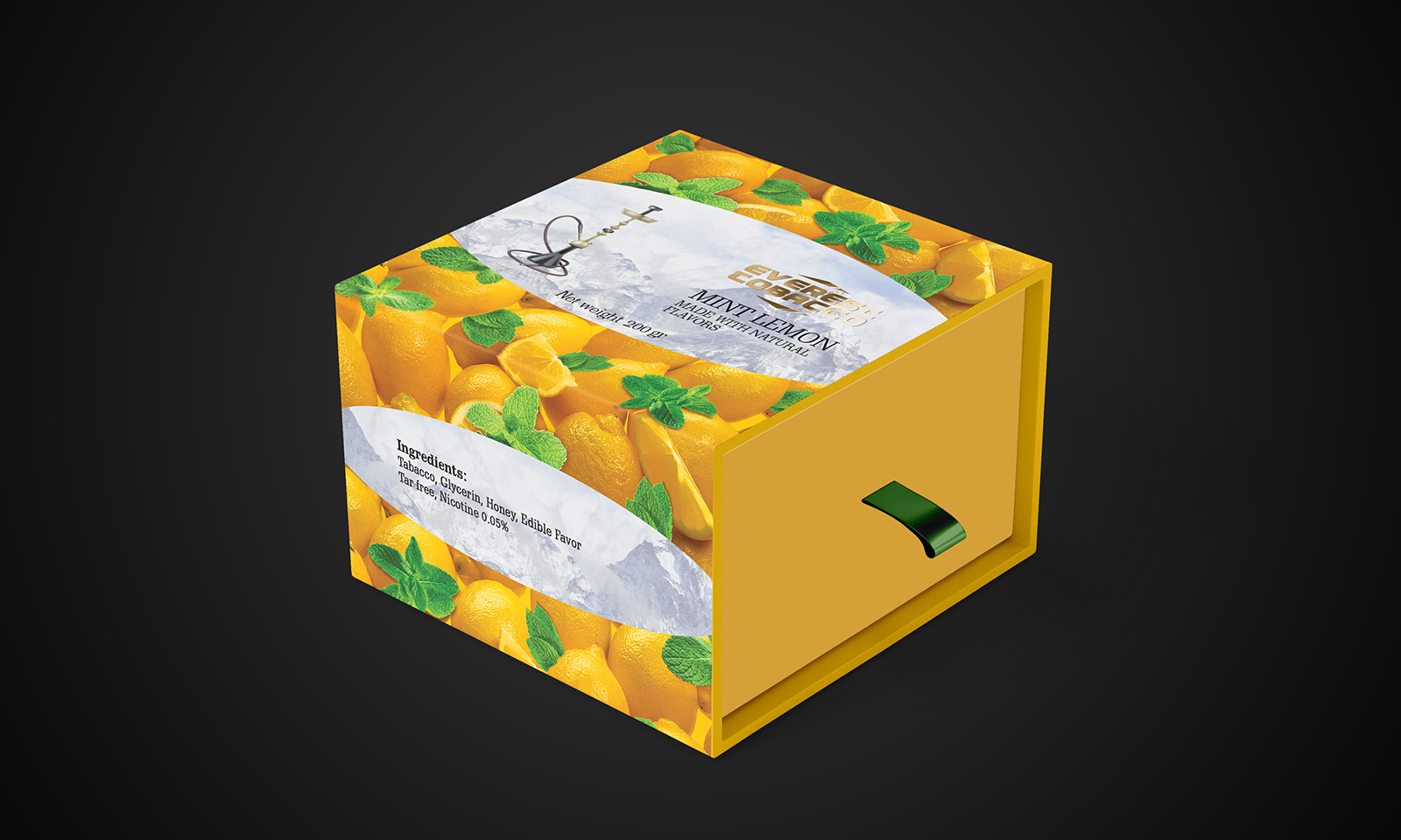 珠穆朗瑪峰出口煙草包裝設計作品參考(圖5)