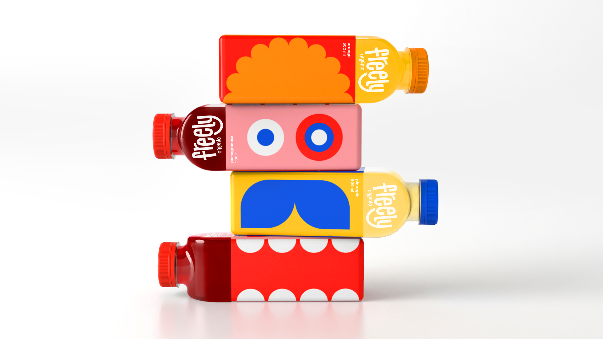 積木為靈感的健康果汁飲料包裝設(shè)計(jì)這樣做(圖2)