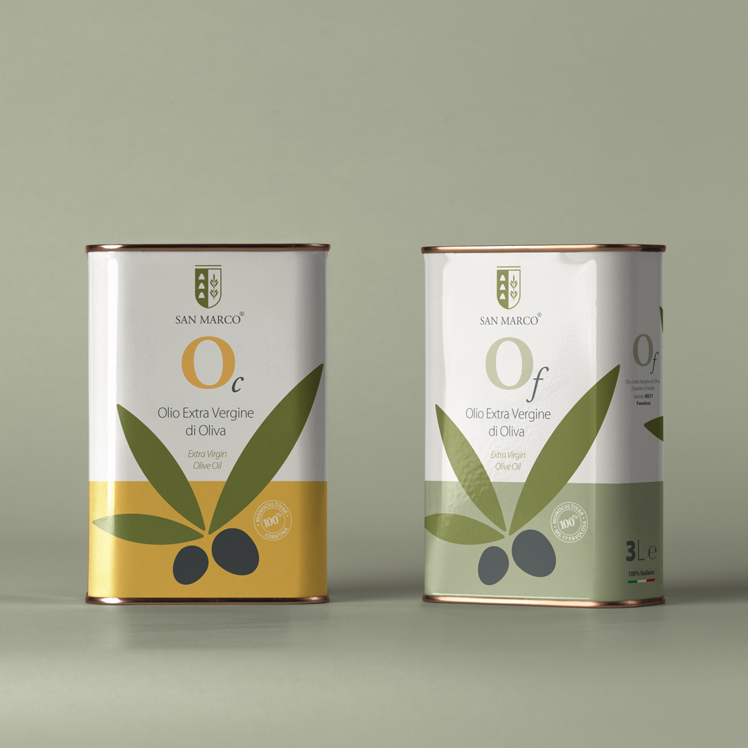 特級初榨橄欖油包裝設計這樣做更容易識別(圖5)