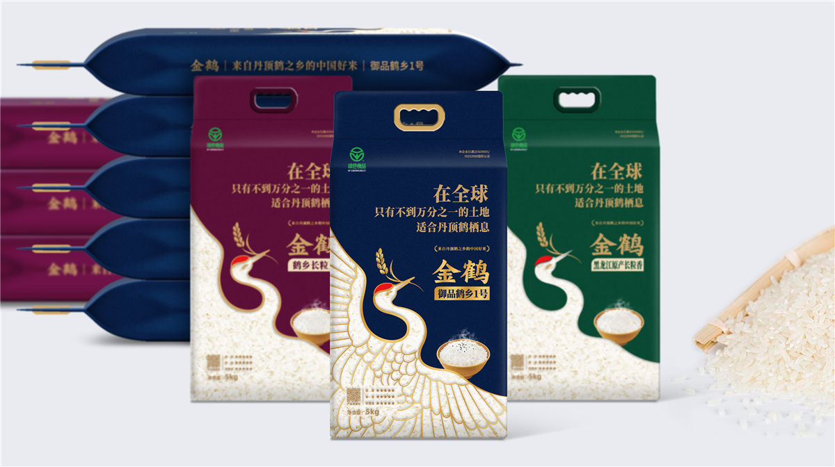 長(zhǎng)春包裝策劃公司農(nóng)產(chǎn)品大米包裝袋如何設(shè)計(jì)(圖1)