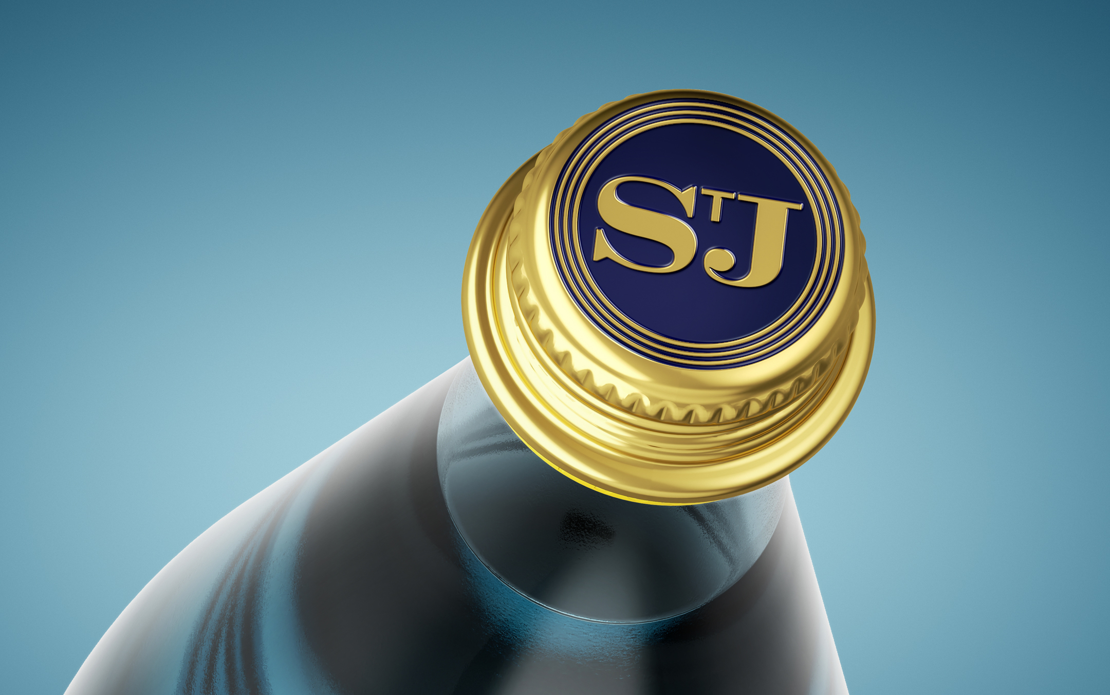 圣賈斯汀礦泉水包裝設計(圖2)