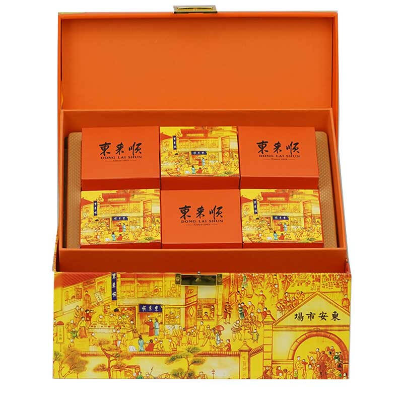 東來(lái)順 東來(lái)祥禮 京式月餅禮盒 12餅12味 960g包裝禮盒產(chǎn)品包裝創(chuàng)意設(shè)計(jì)欣賞(圖2)