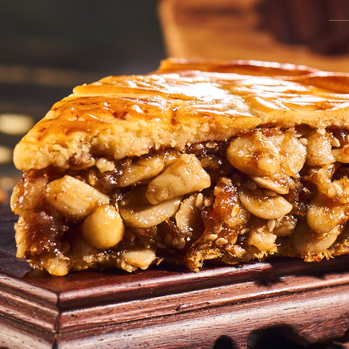 金九月餅 吳川 五仁金腿大月餅 1.5kg包裝禮盒產(chǎn)品包裝創(chuàng)意設(shè)計(jì)欣賞(圖5)