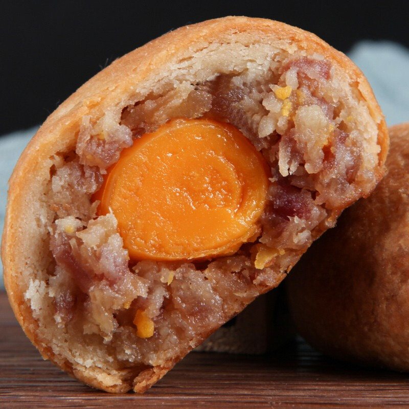 吉慶祥 云腿蛋黃滇式月餅 50g*64袋包裝禮盒產(chǎn)品包裝創(chuàng)意設(shè)計欣賞(圖3)