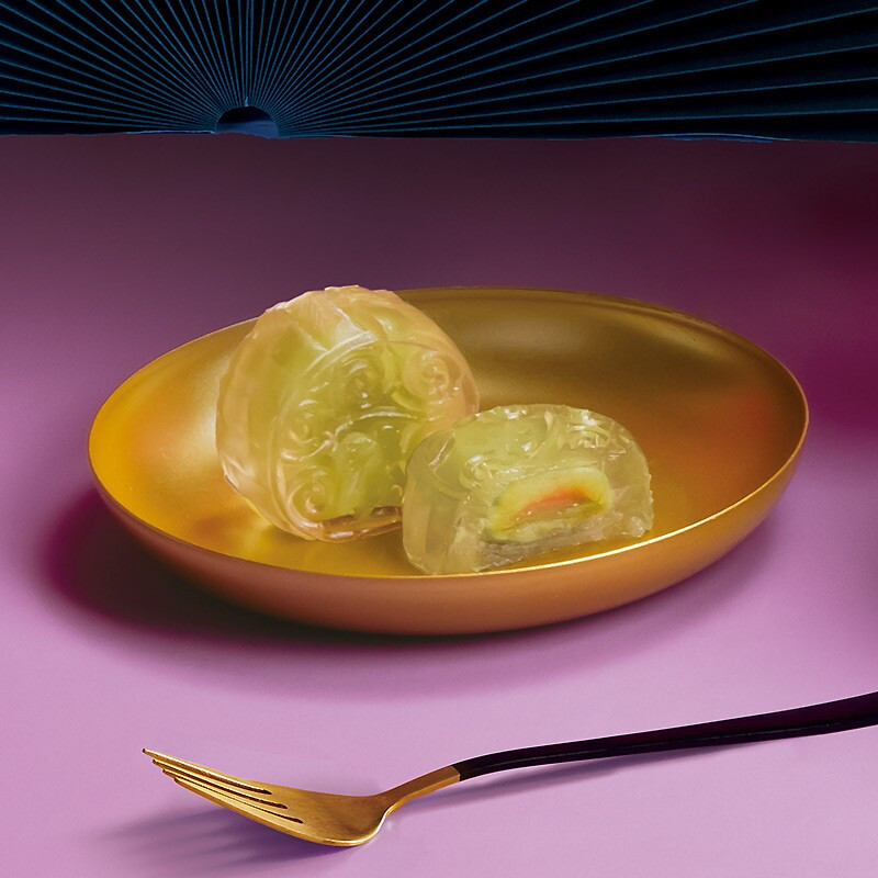 榮誠月餅 夢幻夜色 廣式月餅 8餅4味 560g 禮盒裝包裝禮盒產(chǎn)品包裝創(chuàng)意設(shè)計欣賞(圖4)