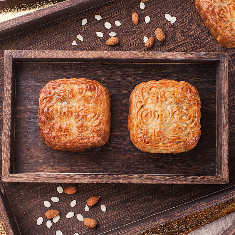 郭師傅 叉燒皇 五仁廣式月餅 750g包裝禮盒產(chǎn)品包裝創(chuàng)意設(shè)計(jì)欣賞(圖4)