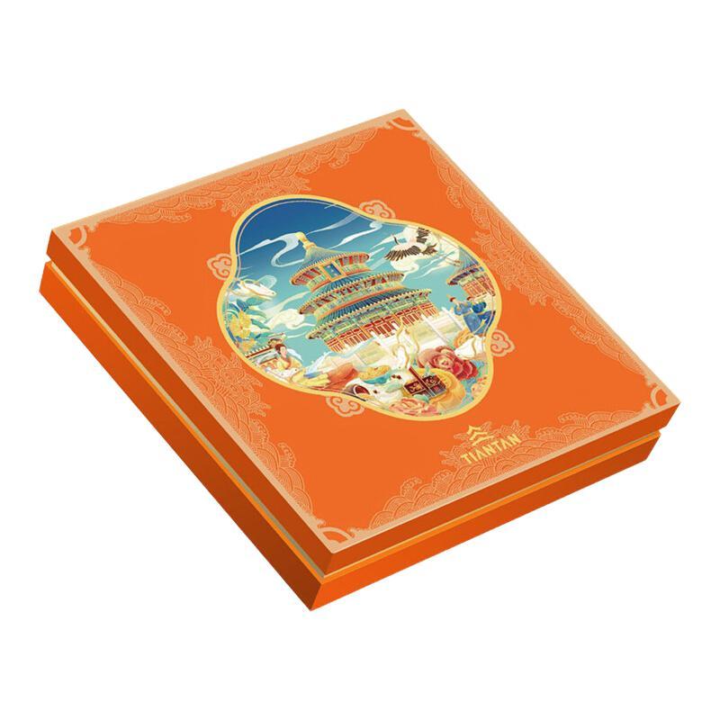 TIANTAN 祈福天壇 天壇臻禮 京式月餅 9餅9味 540g 禮盒裝包裝禮盒產品包裝創(chuàng)意設計欣賞(圖2)