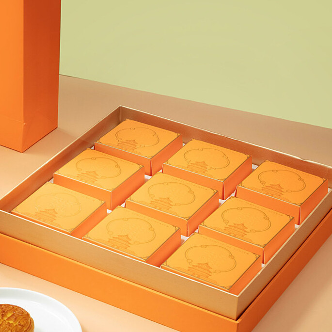 TIANTAN 祈福天壇 天壇臻禮 京式月餅 9餅9味 540g 禮盒裝包裝禮盒產品包裝創(chuàng)意設計欣賞(圖3)