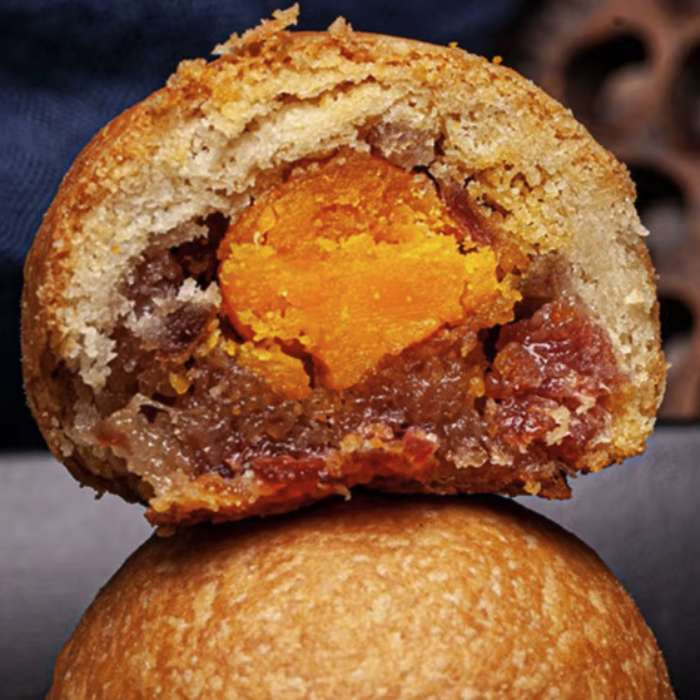 吉慶祥 云腿蛋黃滇式月餅包裝禮盒產(chǎn)品包裝創(chuàng)意設(shè)計(jì)欣賞(圖5)