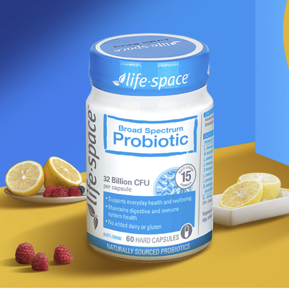 life space 益倍適 成人廣譜益生菌 60粒保健產品包裝創(chuàng)意設計欣賞(圖5)