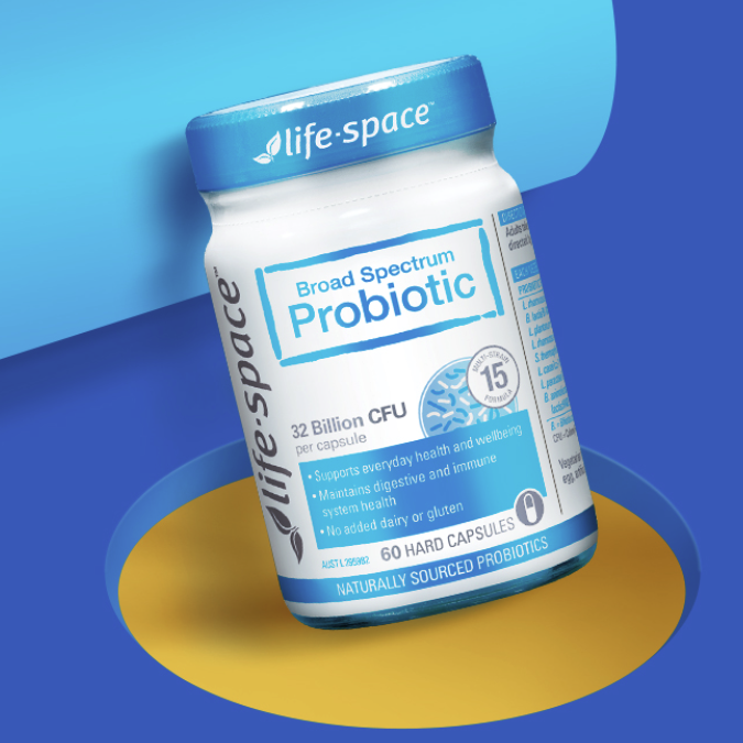 life space 益倍適 成人廣譜益生菌 60粒保健產品包裝創(chuàng)意設計欣賞(圖4)