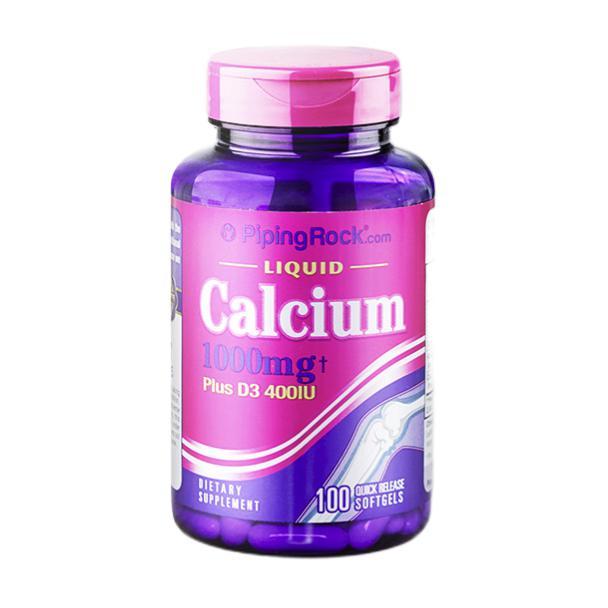 PipingRock 樸諾 液體鈣 100粒保健產(chǎn)品包裝創(chuàng)意設(shè)計欣賞(圖1)