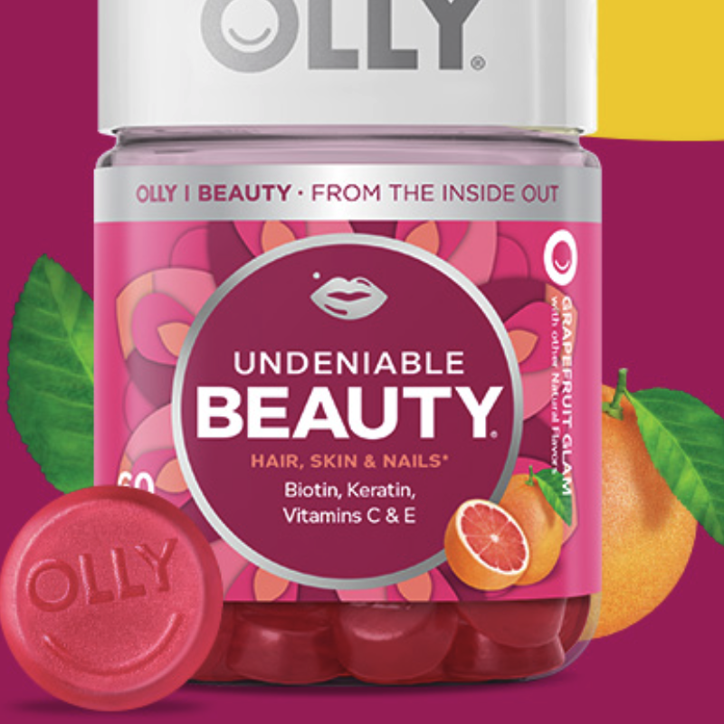 OLLY 仙女定制罐 葡萄柚味 60粒保健產(chǎn)品包裝創(chuàng)意設(shè)計欣賞(圖5)