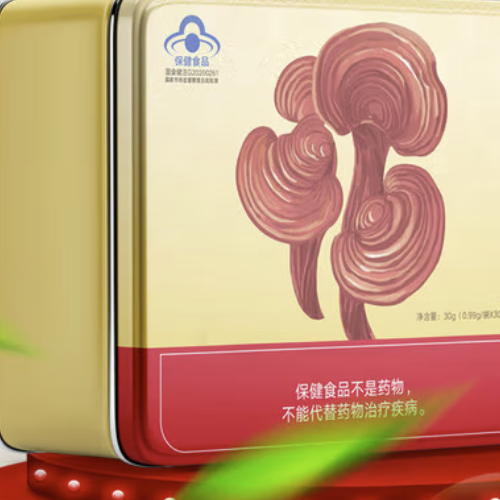 Tongrentang Chinese Medicine 同仁堂 古芝堂 破壁靈芝孢子粉 30g保健產(chǎn)品包裝創(chuàng)意設(shè)計欣賞(圖5)