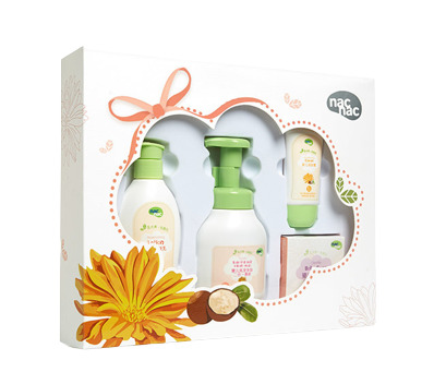 嬰兒護(hù)膚禮盒包裝如何設(shè)計(jì)(圖1)