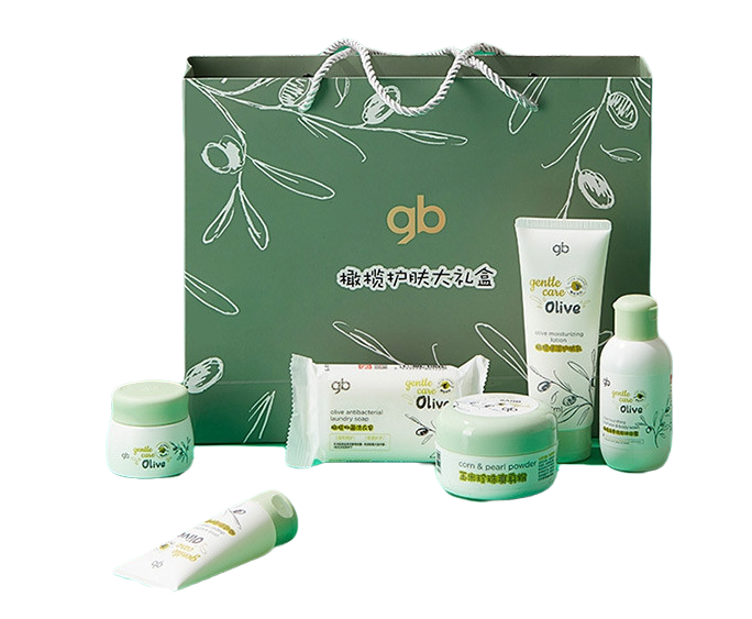 嬰兒護(hù)膚大禮盒包裝設(shè)計(jì)作品欣賞(圖1)