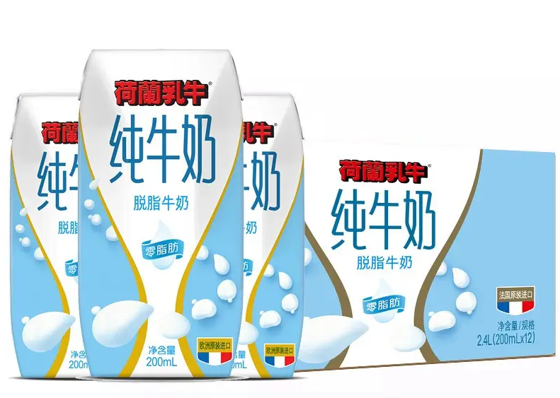 脫脂牛奶包裝設(shè)計作品欣賞(圖1)