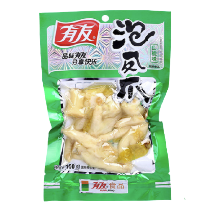 泡鳳爪包裝袋設(shè)計(jì)作品欣賞(圖1)